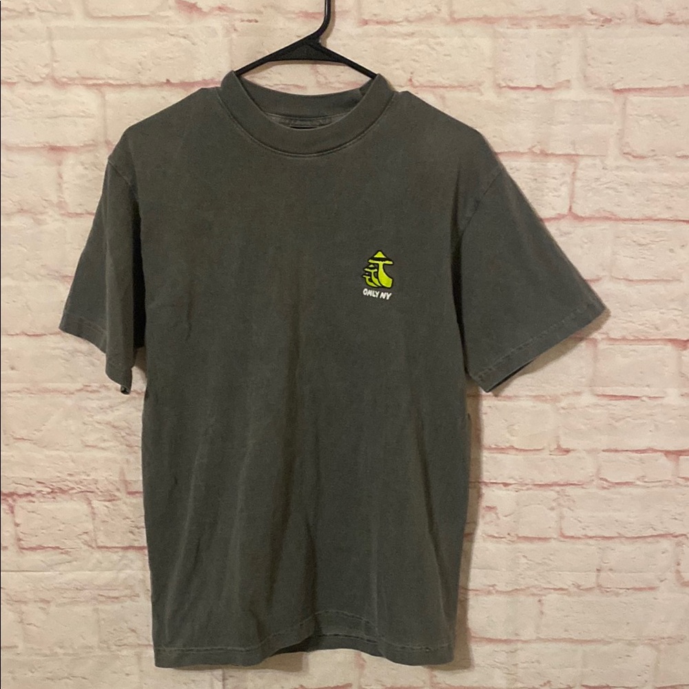 Only NY gray mushroom tee